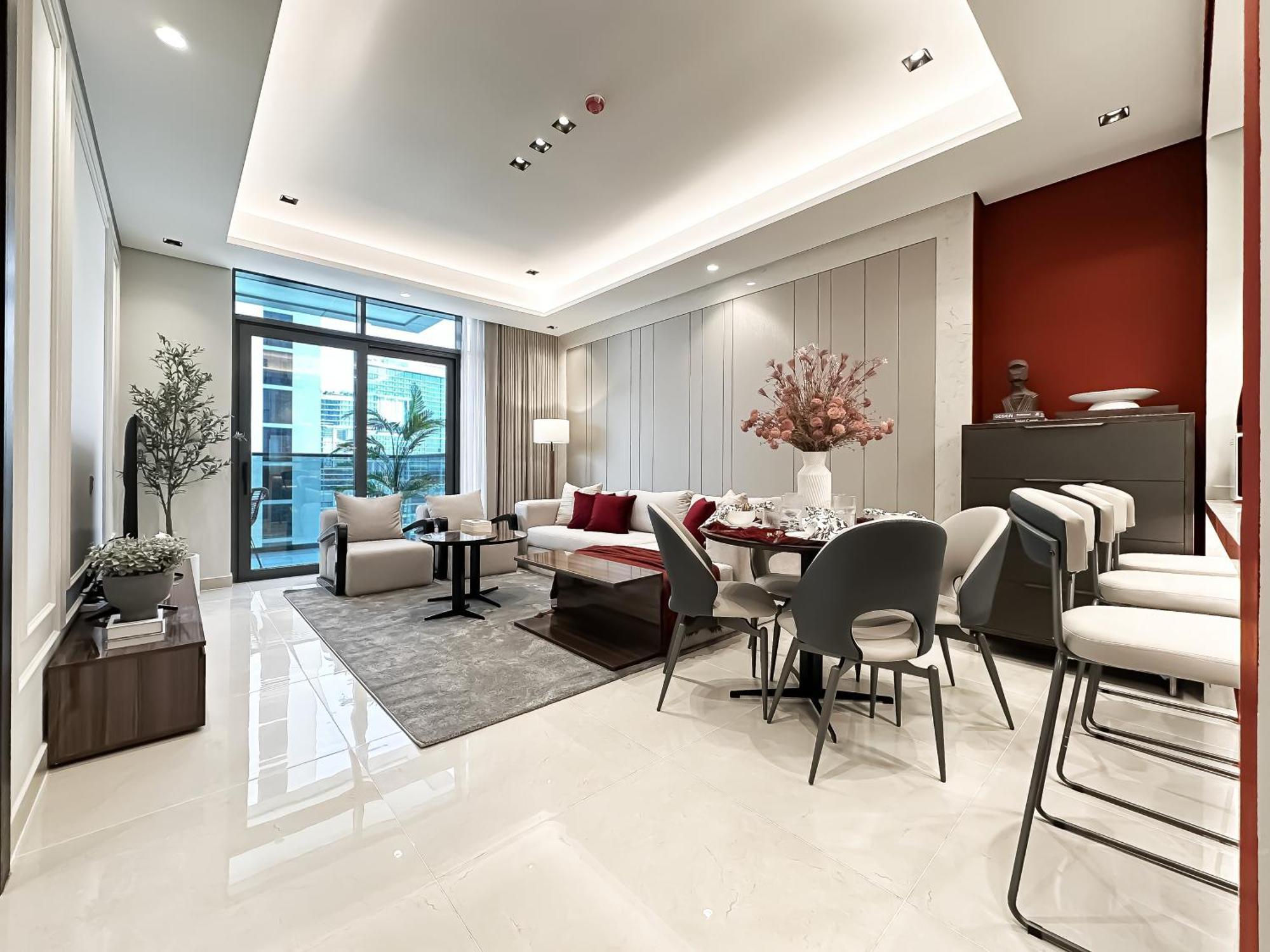 Trophy-sophisticated Living In Richness Apartment
